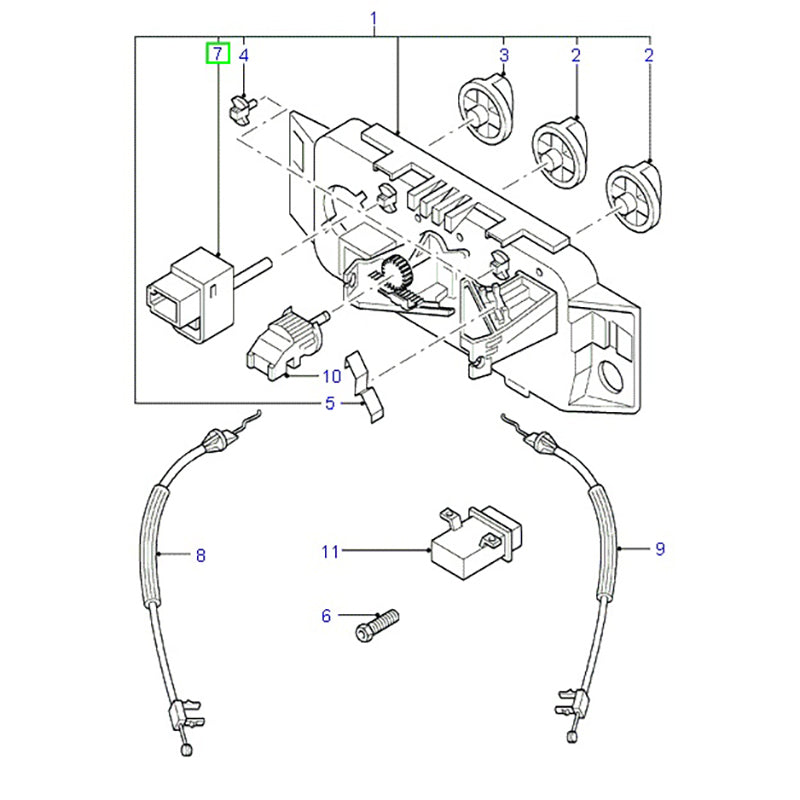 Genuine Fan Speed Switch to VG / VH / VJ / VM Ford Transit 97BG18578CB / 1054186