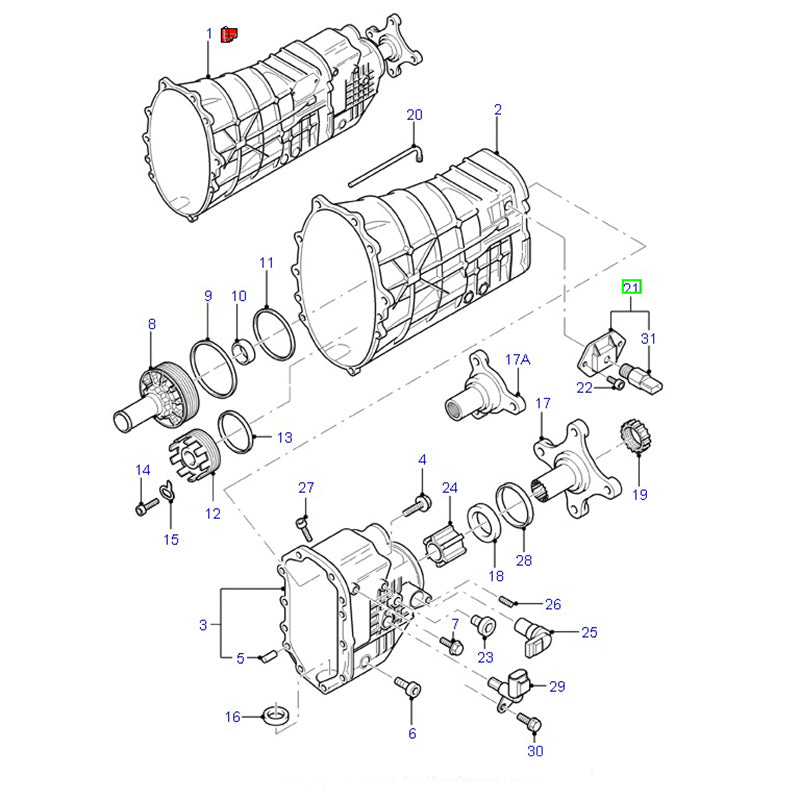 Reverse Light Switch - Suit MT75 VH / VJ Ford Transit YC1T15520BB / 1096415