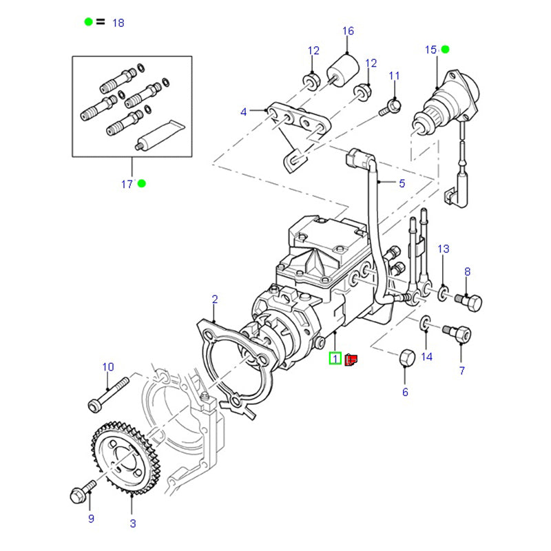 0 470 004 004 Bosch VP30 Fuel Injection Pump – High Pressure Diesel Pump For Ford Transit VH 2000-2004