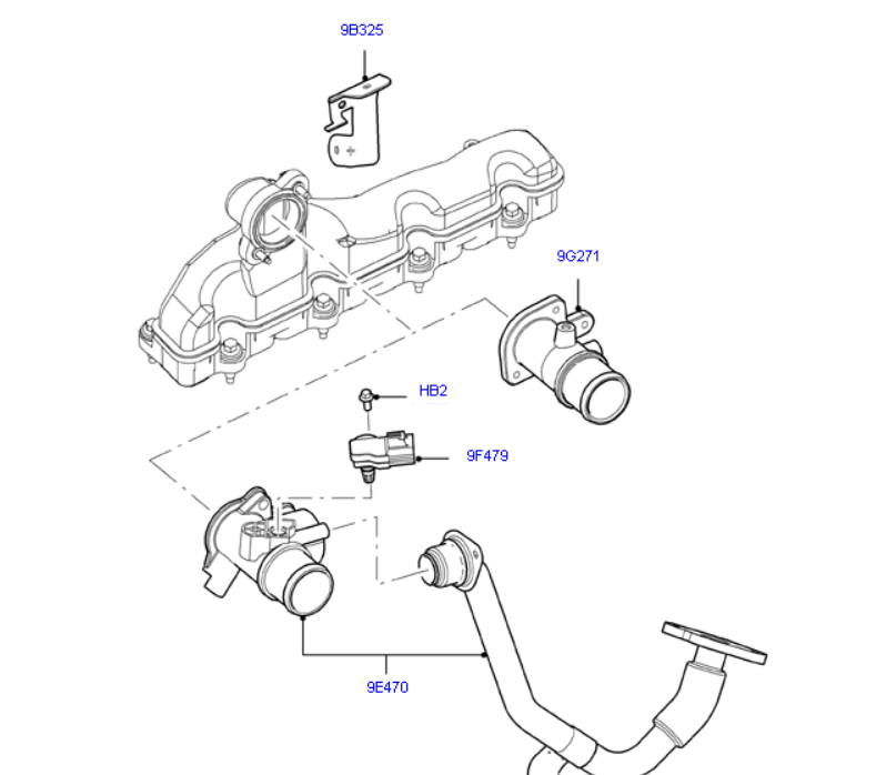 Bosch MAP Boost Pressure Sensor to suit 2.2L / 2.4L VM Ford Transit 6C119F479AB / 1503280