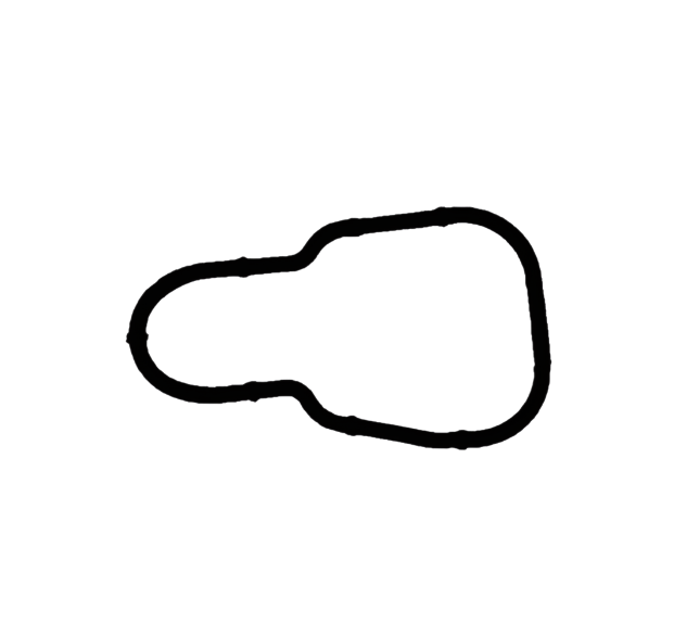 Intake Manifold Gasket VG Ford Transit 7279840 / 95WM9461EA