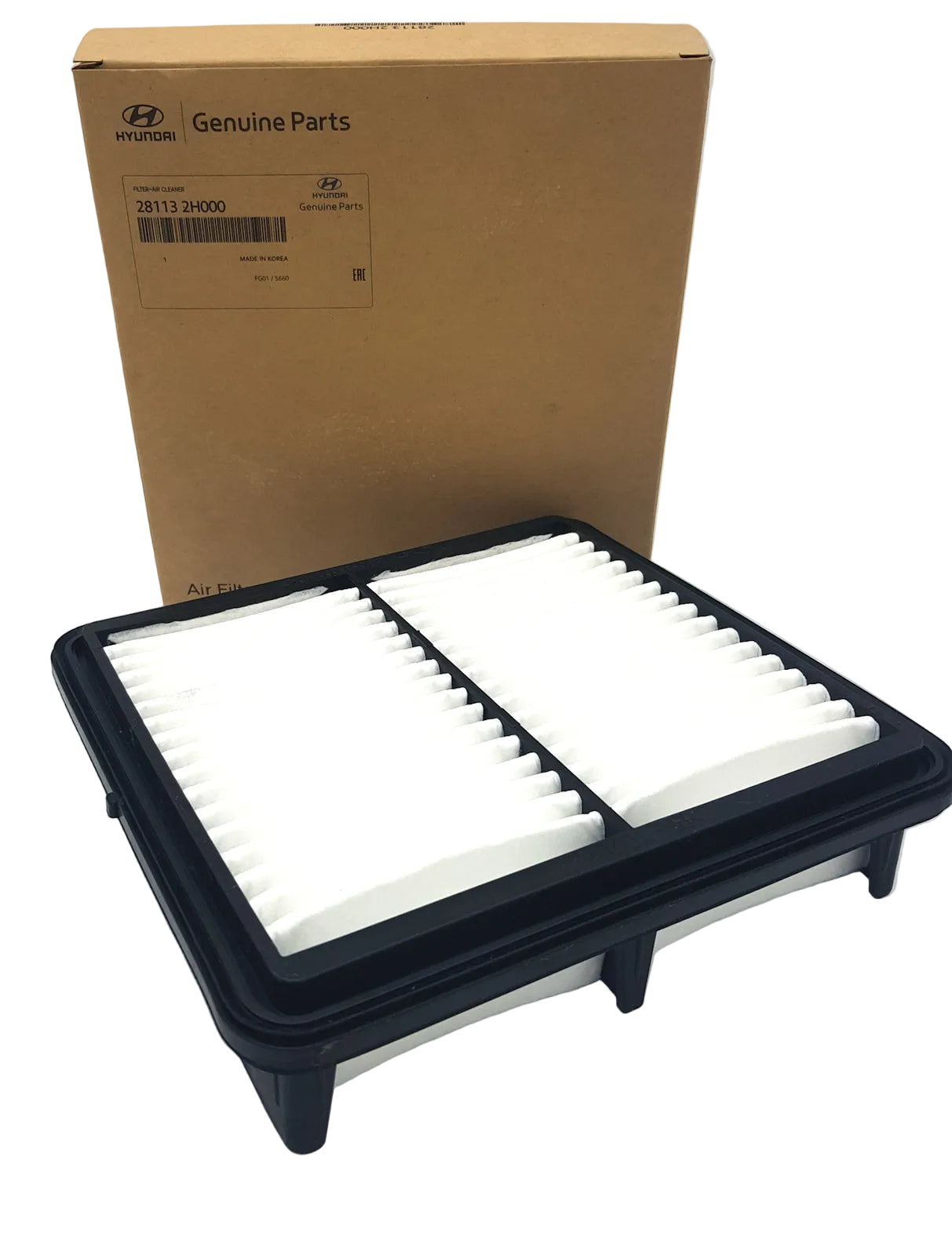 GENUINE Air FIlter to suit Hyundai/Kia 28113-2H000