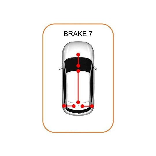 Parking Brake Cable to suit Ford Transit 6C112853BD / 1382309