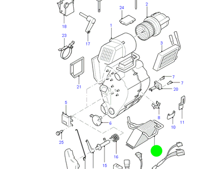 1C1H19850AB Air Con Evaporator To suit Ford Transit VH/ VJ 2000-2006