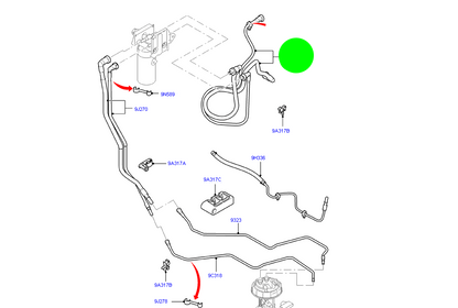 6C119289CL Fuel Line to suit Ford Transit 1702501