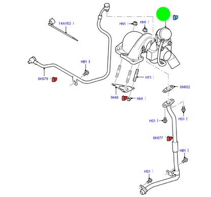 6C1Q6K682CE Turbo To suit Ford Transit VM 2.2L 2006-2014