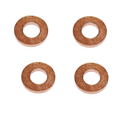 6C1Q9M577AB 4 x Injector Washer To suit Ford Transit VM 2.4L Denso Injector