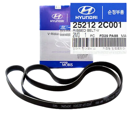 GENUINE V-Ribbed Serpentine Belt to suit Hyundai 25212-2C001