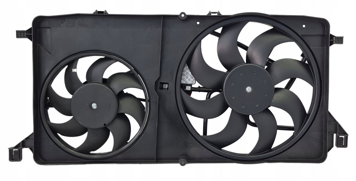 Electric Radiator Cooling Fan Assembly For Ford Transit Bus 2.2 2.4 TDCI