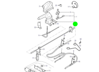 YC152A793CE Hand Brake Cable To suit Ford Transit VH/VJ/VM 2000-2014