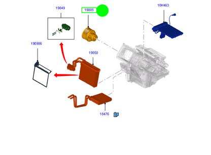 AV6N18456DA – Blower Motor to suit Ford Focus & Kuga